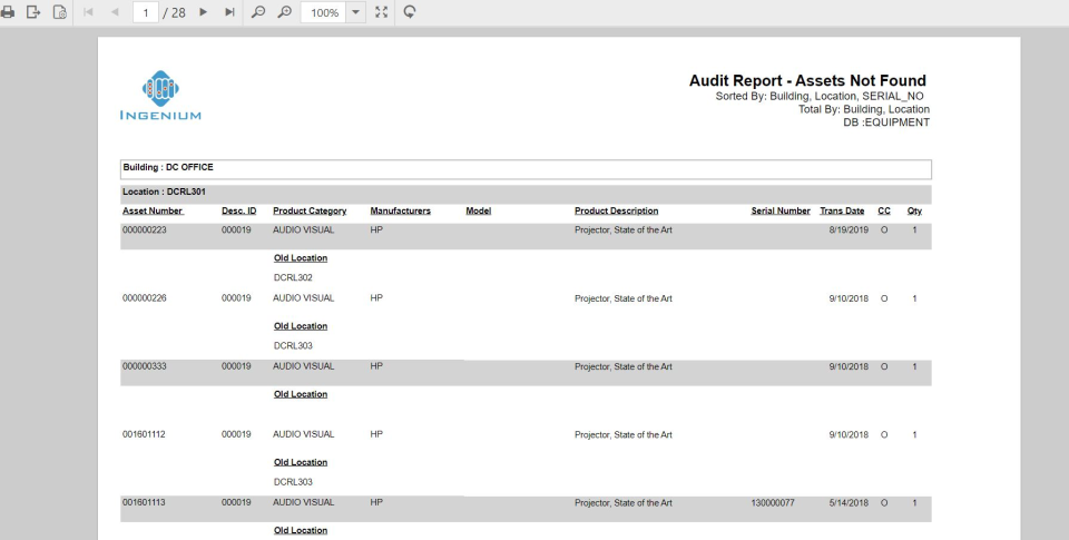 screenshot of Asset Ingenium